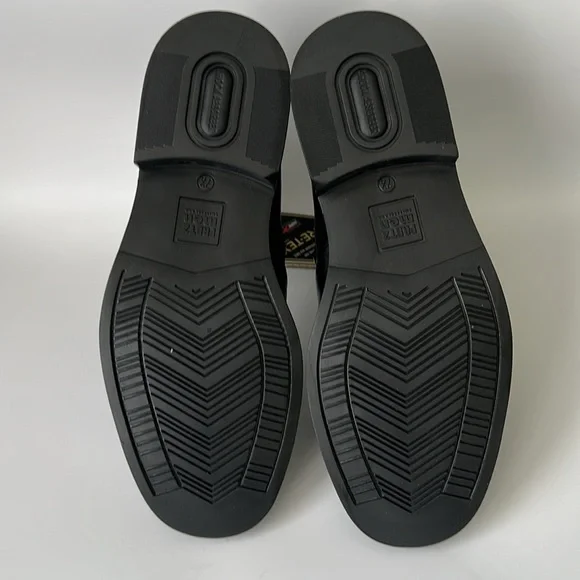 Fretz Men's Black Leather Boots NWT - 7 1/2 - Picture 8 of 14